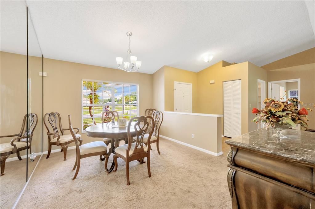 Dining room area