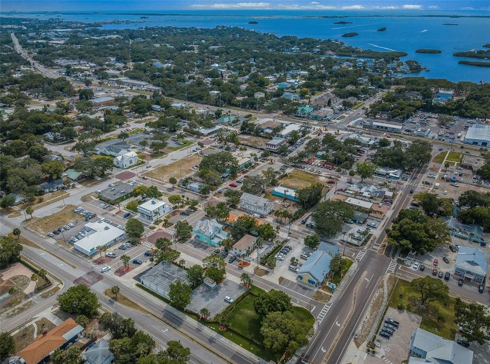 Aerial View Downtown Palm Harbor