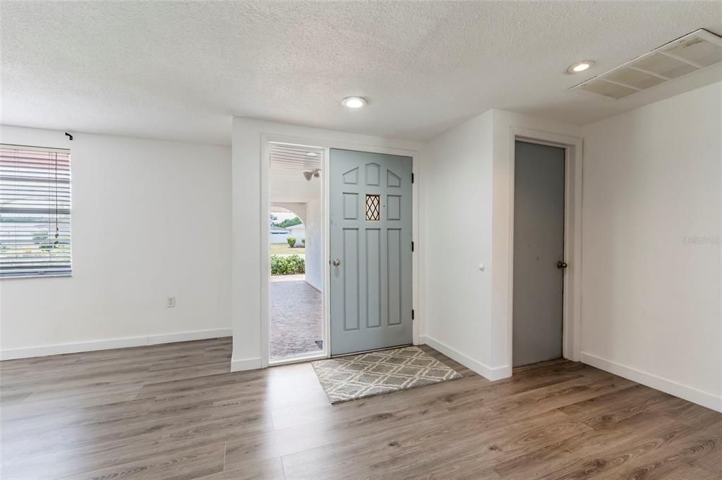 Front door living area