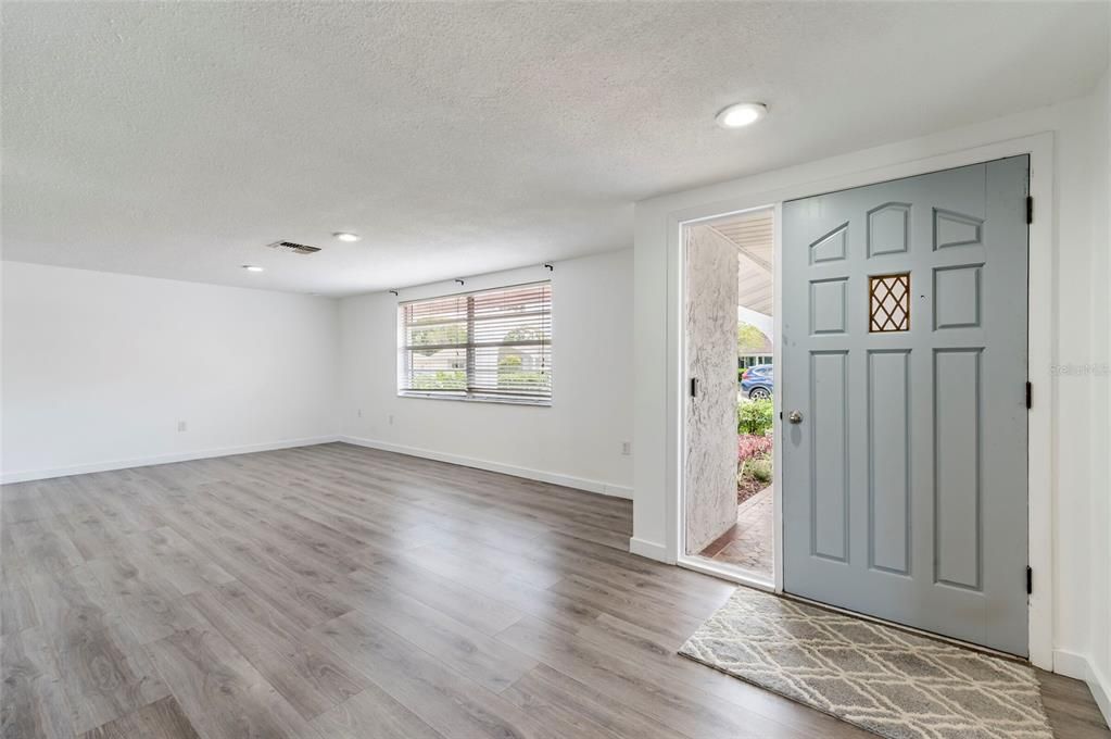 Front door living area