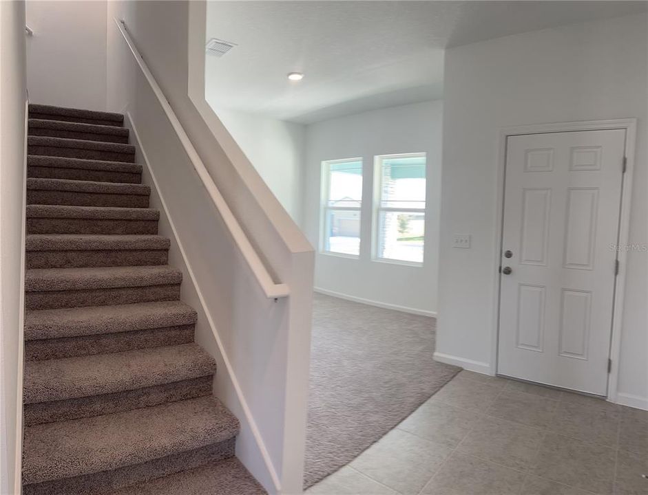 Virtually Staged Master Bedroom