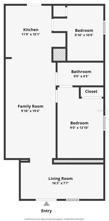 For Rent: $1,800 (1 beds, 1 baths, 650 Square Feet)