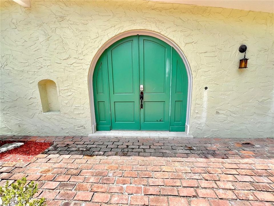 Front door entrance