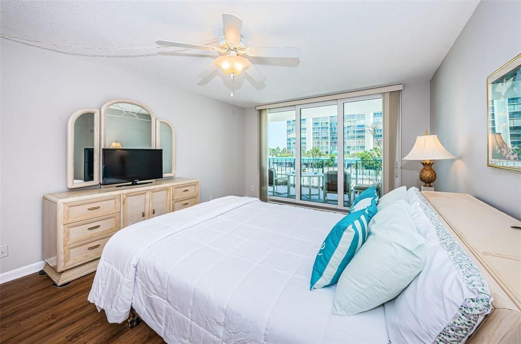 Master Suite Features Gulf Views & Terrace Access!