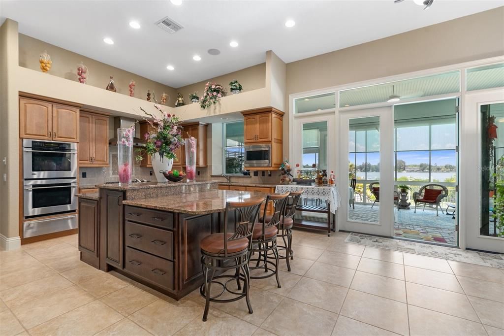 Double Ovens with a warm Drawer