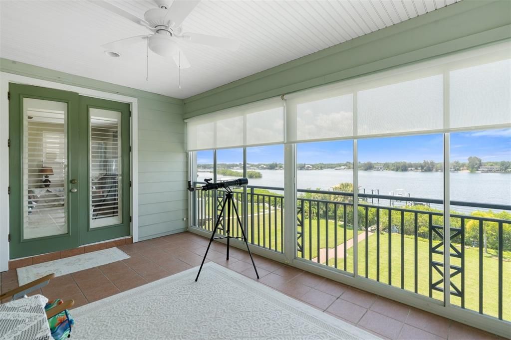 Media/Exercise Room with a great Waterview