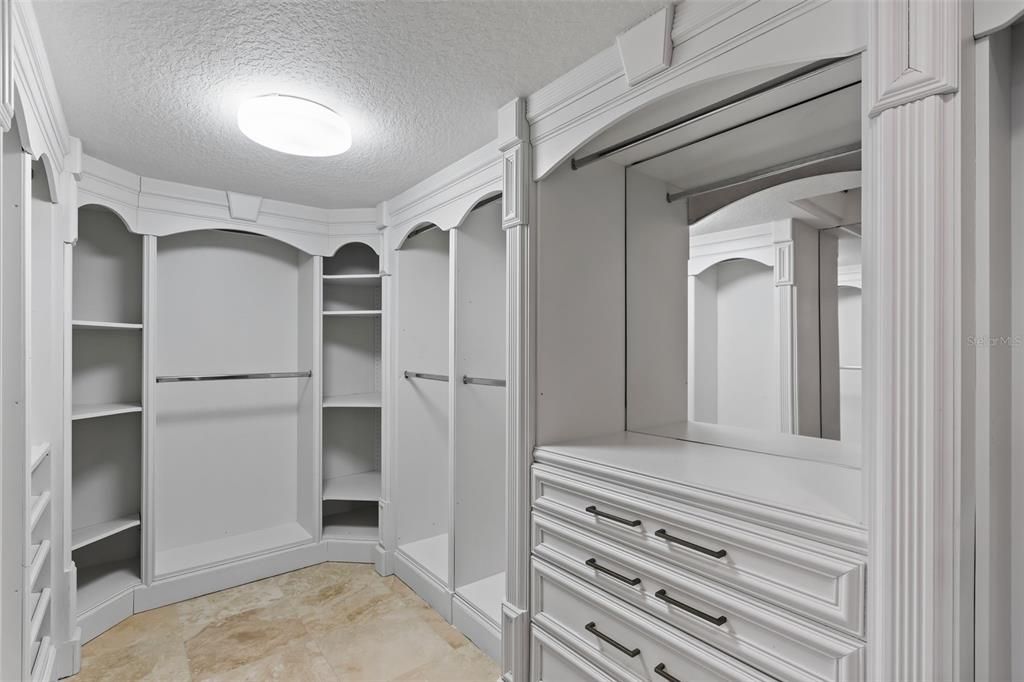 Two level Walk-in Closet