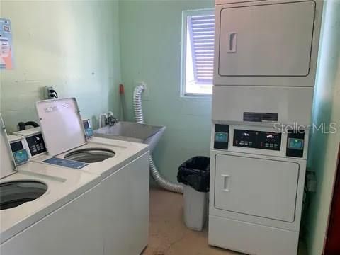 Laundry room on every level of building.