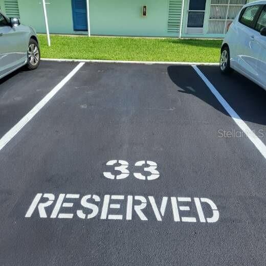 You get 1 reserved parking spot near the elevator and plenty of guest parking is avalible around every building.