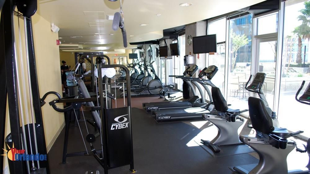 24 hour fitness center