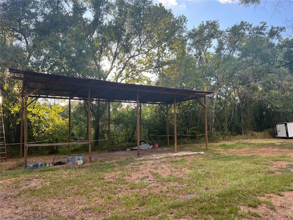 RV Carport or storage area