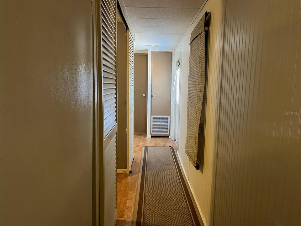 Hallway to Bedrooms and Bathroom