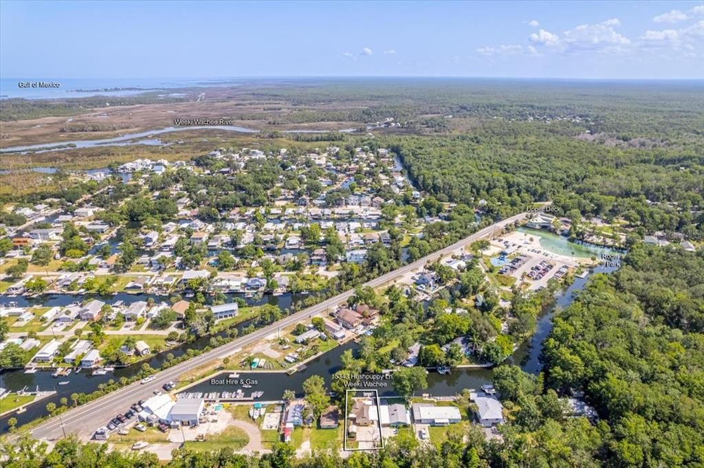 River & Gulf of Mexico Access