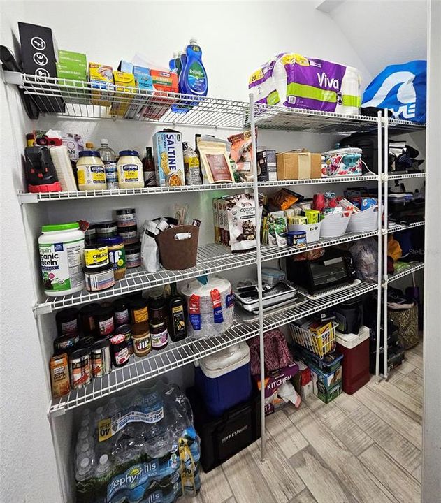 Xtra Large Pantry located near the Kitchen