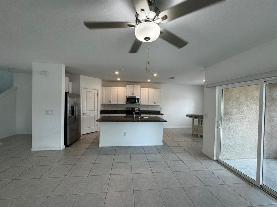 kitchen view from family room