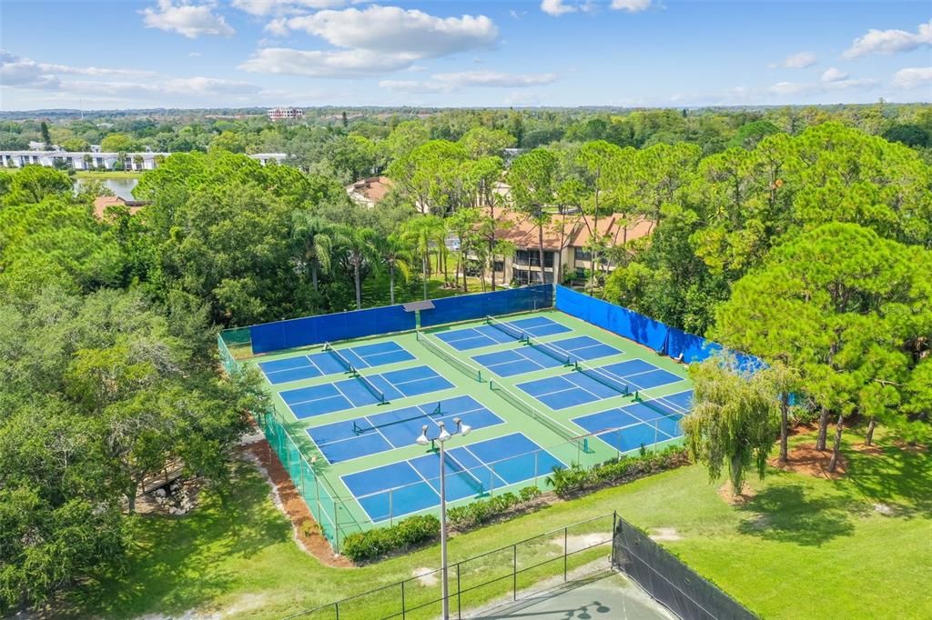 13 Dedicated Pickleball Courts