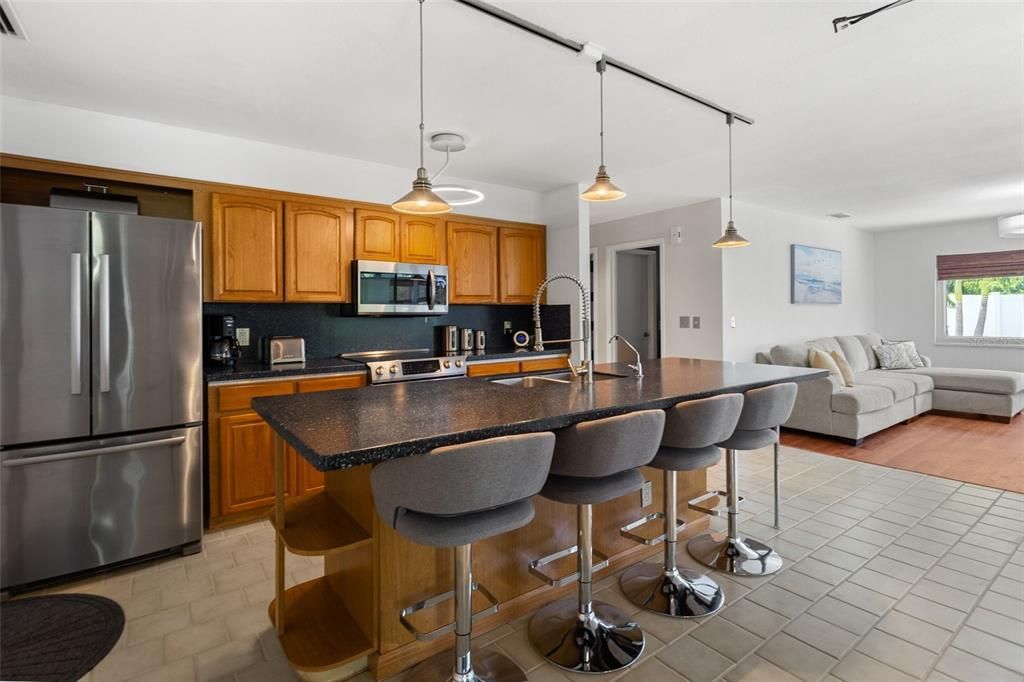 Open Kitchen with island