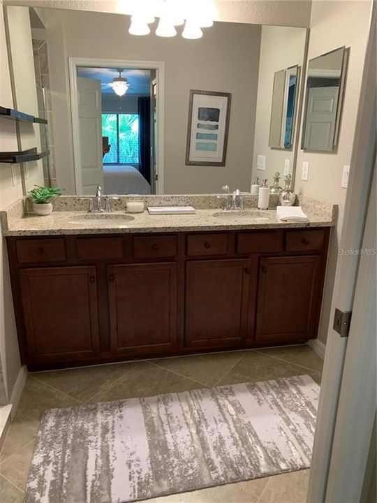 Primary Bath with Dual Sinks