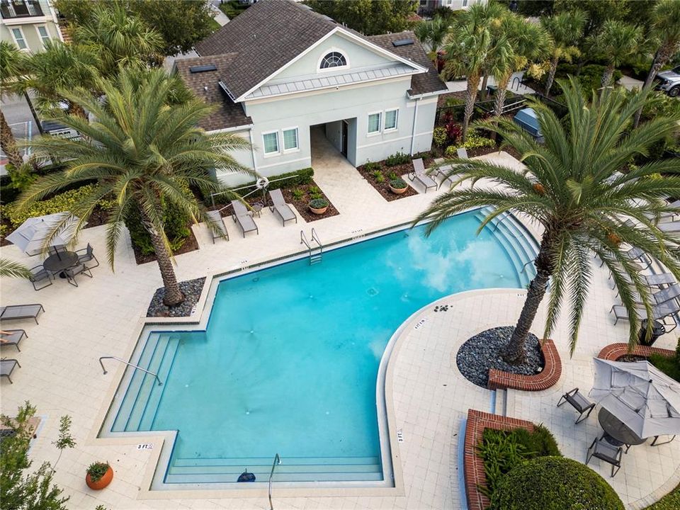 Imagine taking a dip in the pool just steps from your home