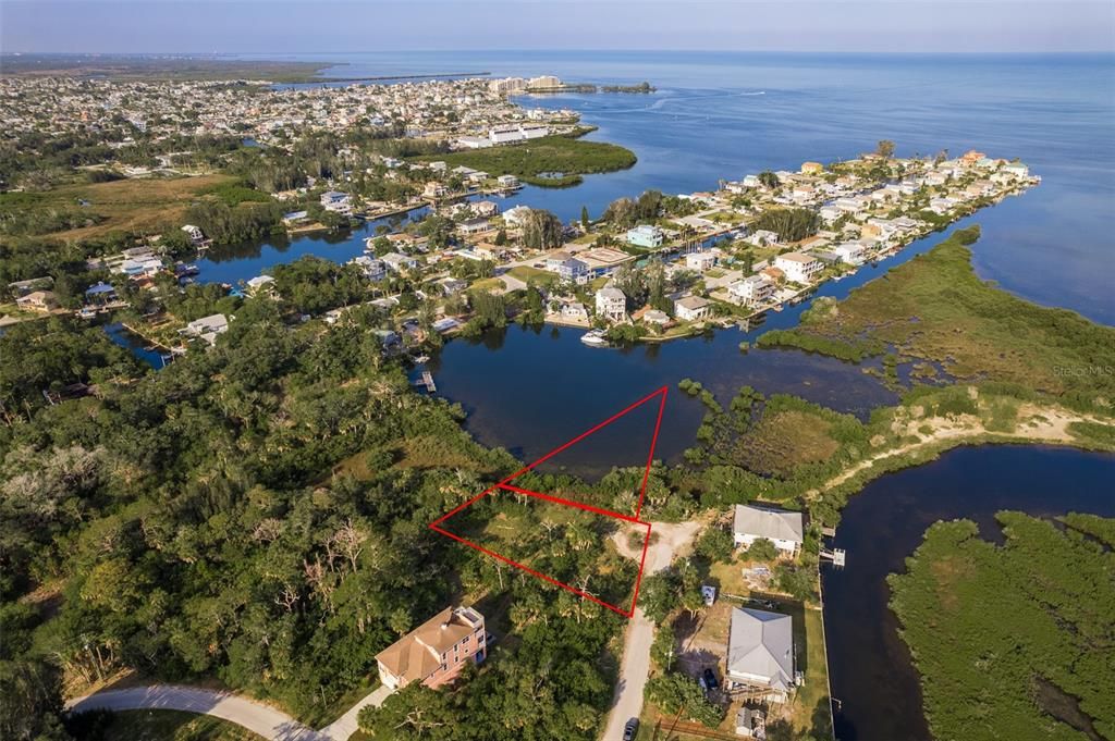 2 parcels - Quick Gulf Access and your own private bayou