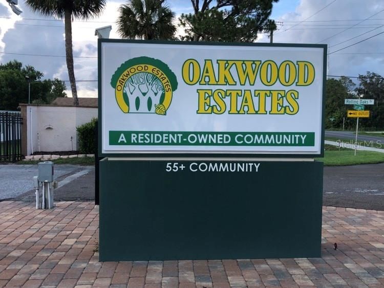 Gated Entrance to Community