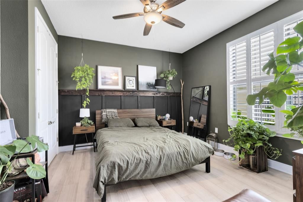 Bedroom 3 - Downstairs. This bedroom is often used as an office or guest suite