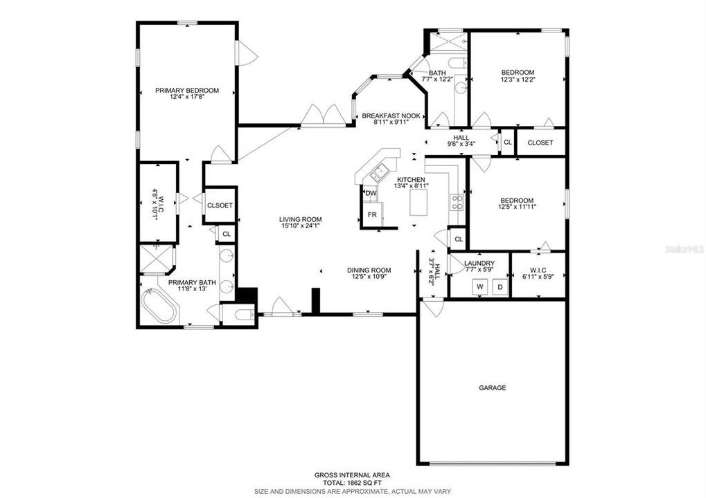 For Sale: $449,000 (3 beds, 2 baths, 1841 Square Feet)