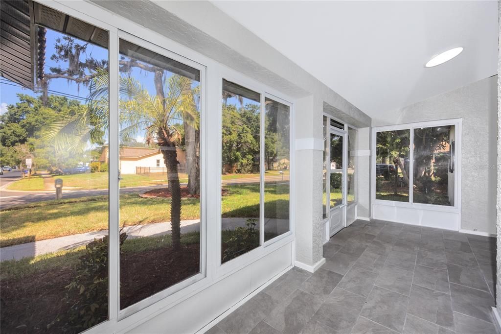 Screened Front Porch