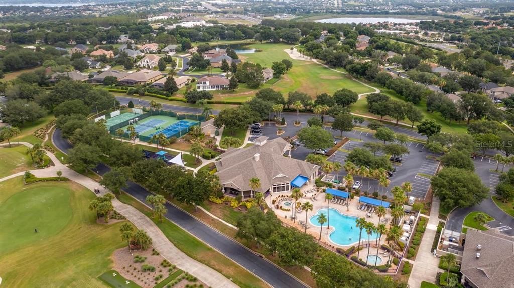 Legends Pool, Clubhouse, Restaurant and Courts