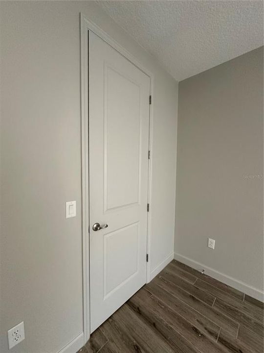 Primary Bedroom Closet Door Exterior