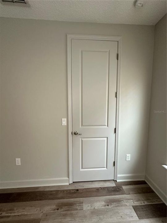 Bedroom 2 Closet Door Exterior