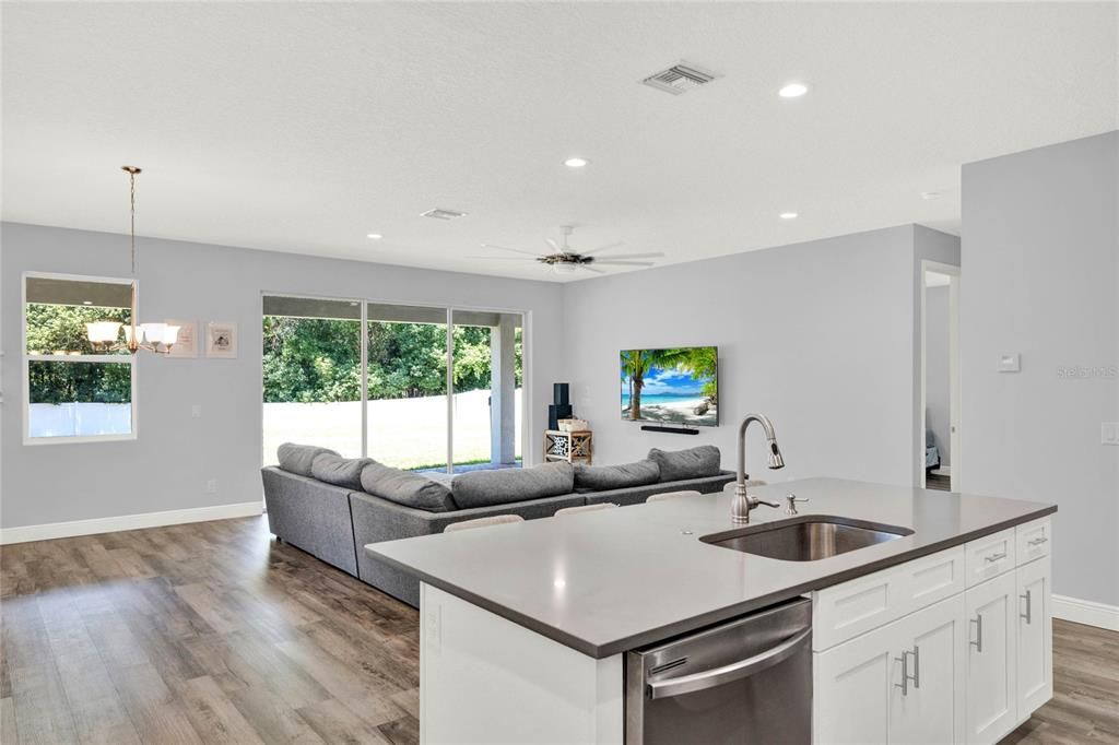 Kitchen and Great Room