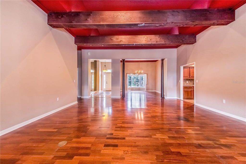 great room looking toward dining