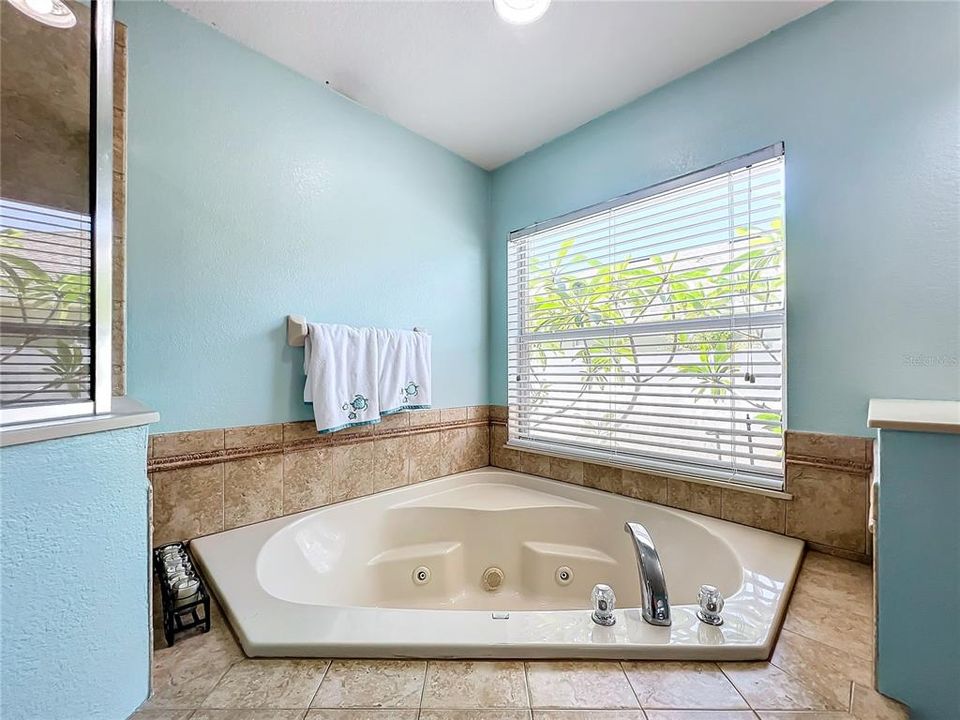 Garden Tub - Primary Bathroom