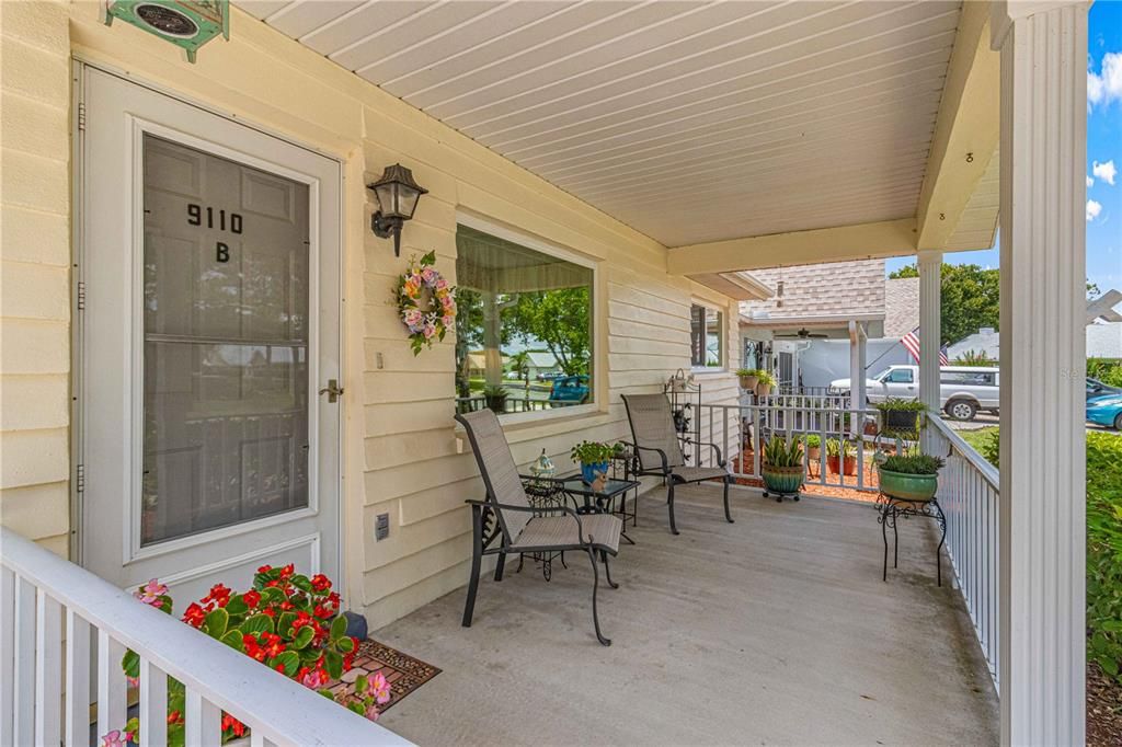 Welcoming Front Porch