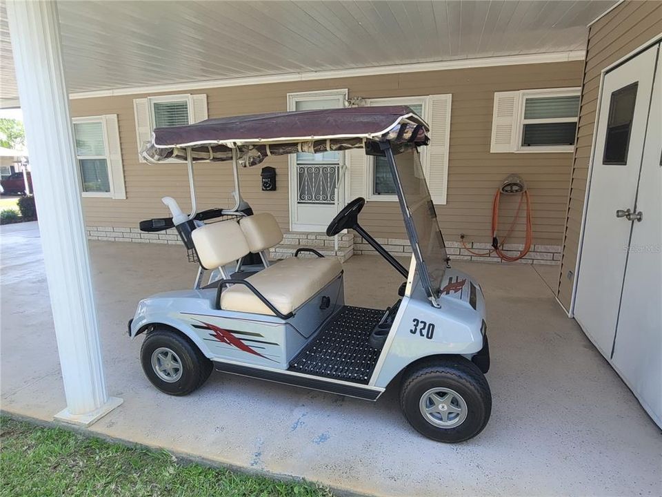 golf cart included!