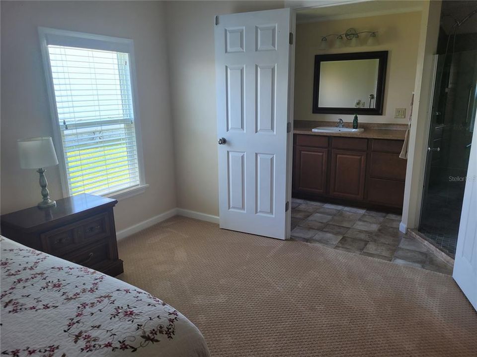 Main bedroom with ensuite bathroom