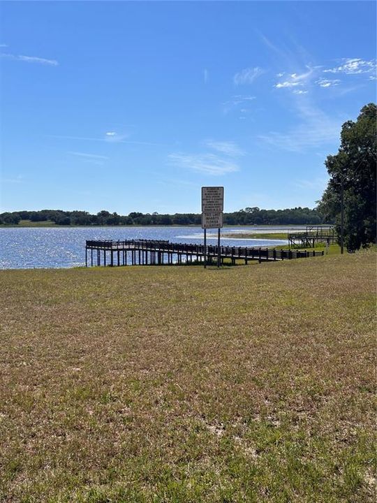 Pier at Lake