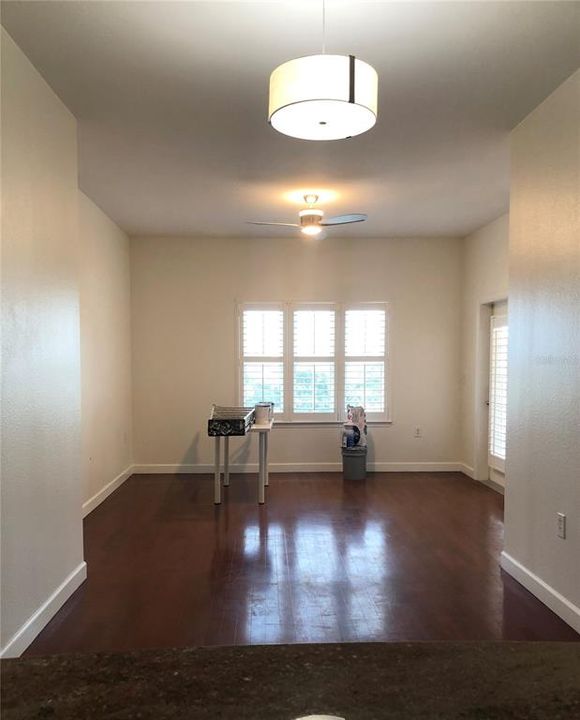 Living room from kitchen