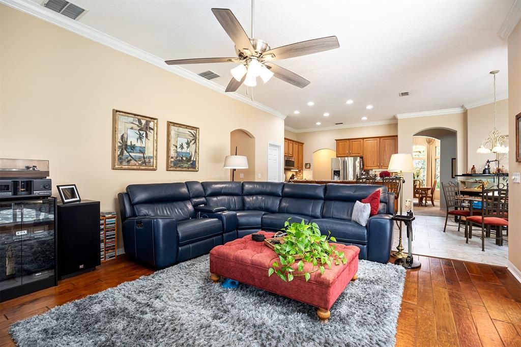 Family Room Open to Kitchen