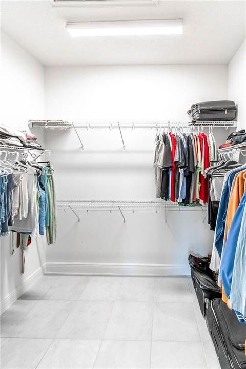 Primary Walk in Closet