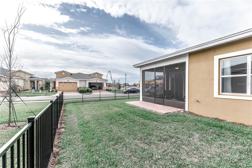 FENCED Backyard