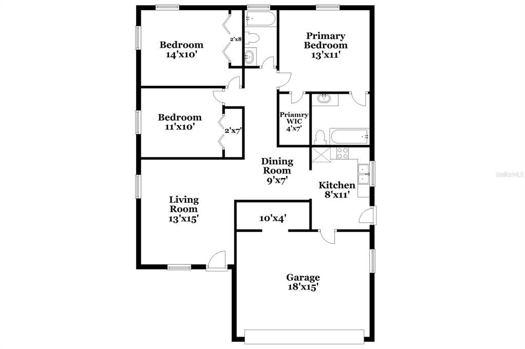 For Rent: $2,040 (2 beds, 1 baths, 1078 Square Feet)