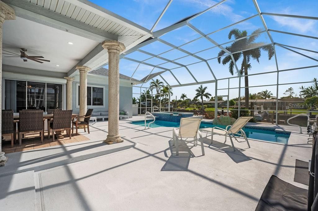 Poolside Lounge area