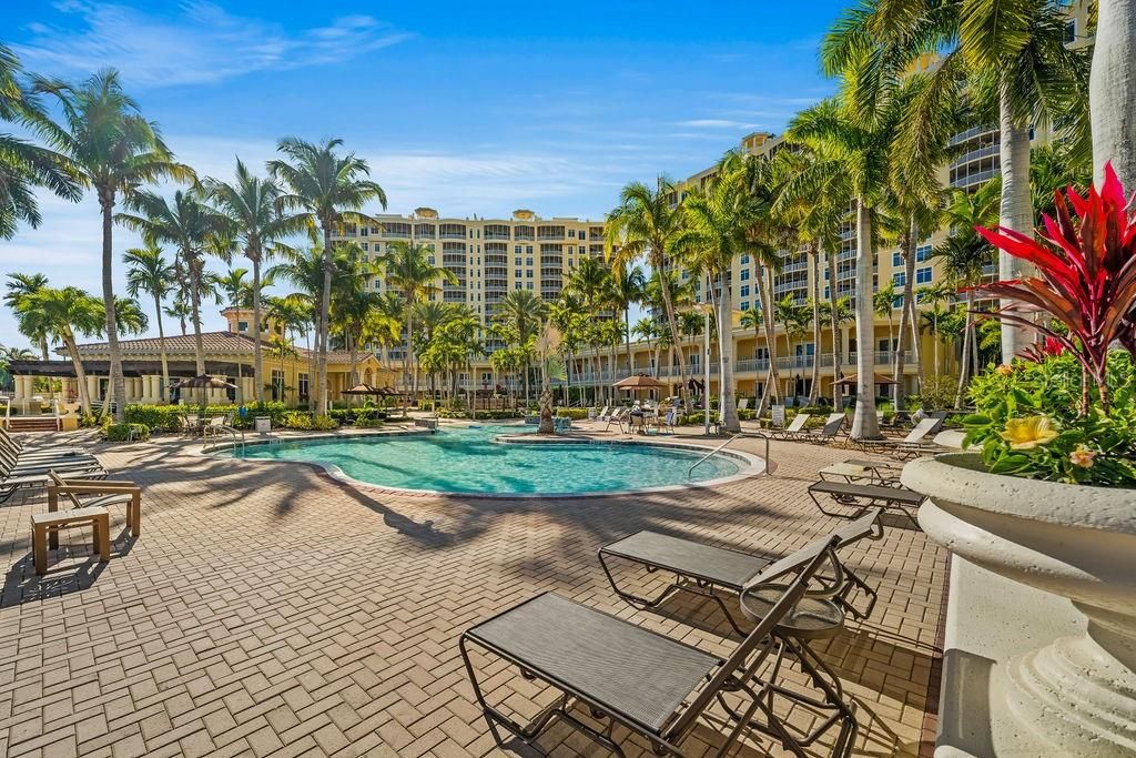 Enjoy a relaxing afternoon at the pool.