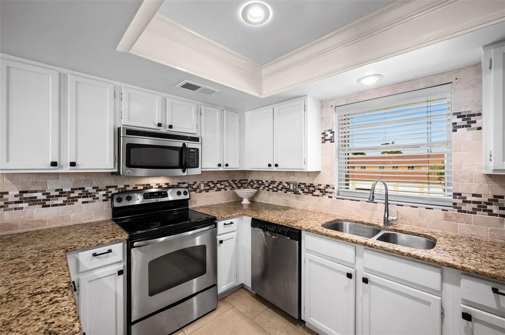 Kitchen with Stainless Appliances