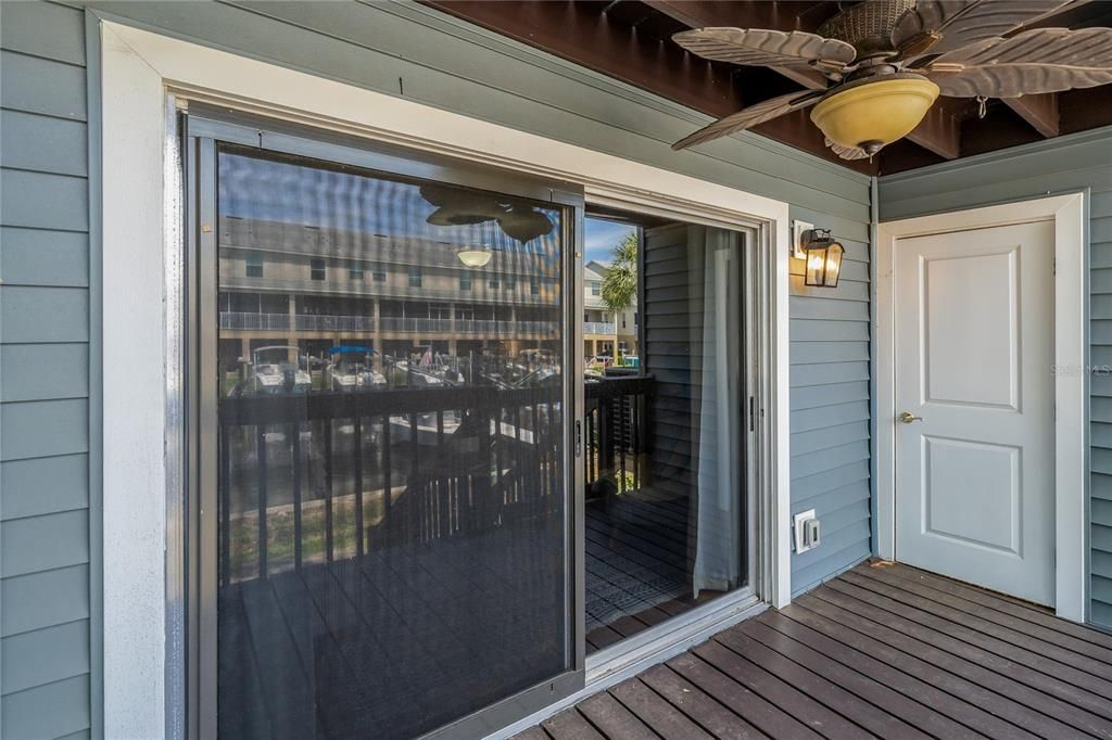 STORAGE CLOSETS OFF THE PATIO!