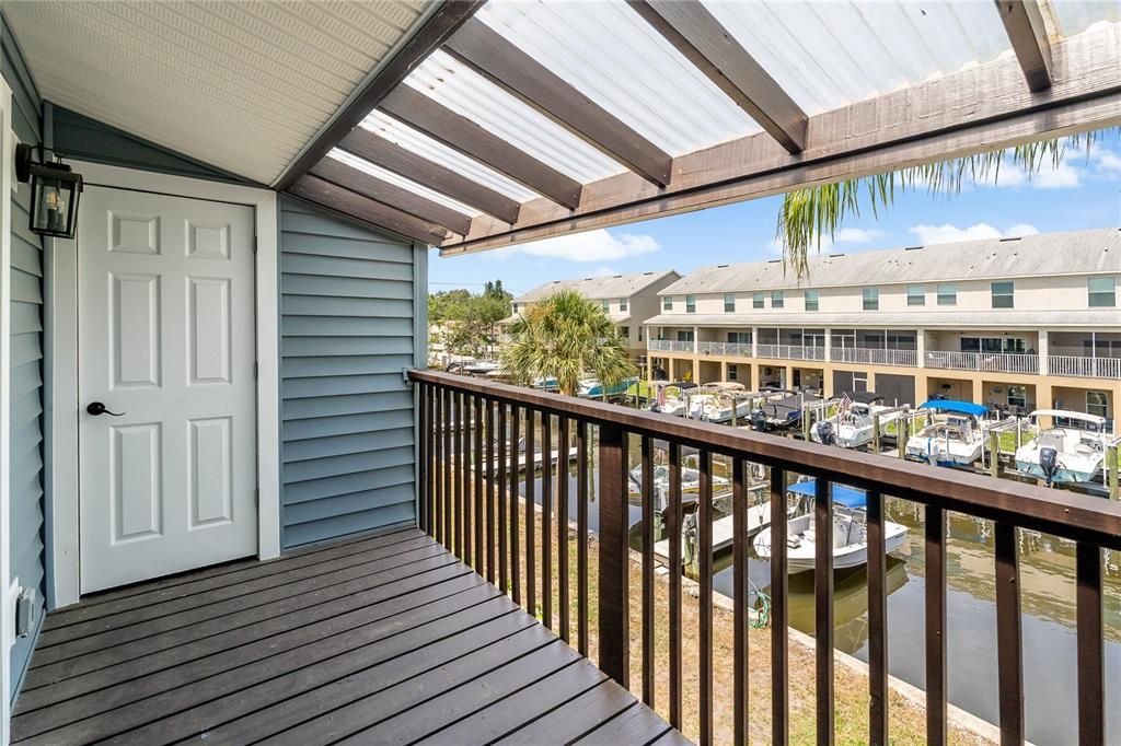 EXTRA STORAGE CLOSET OFF THE BALCONY