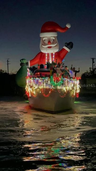 Venice Holiday Boat Parade winner 2024