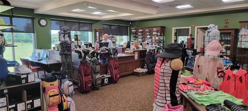 Pro Shop with everything needed for your game